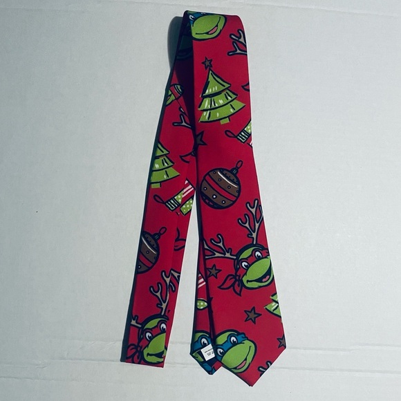 OppoSuits Other - Opposuits TMNT Teenage Mutant Ninja Turtles Red Christmas Neck Tie